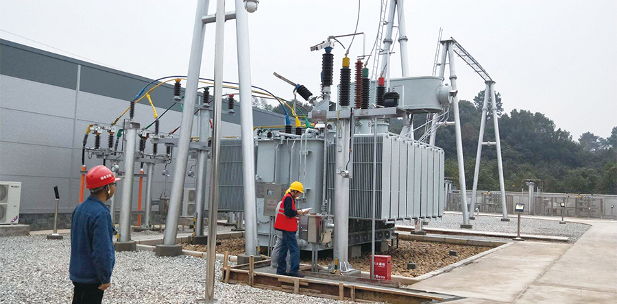 郴電國際110KV變電設備